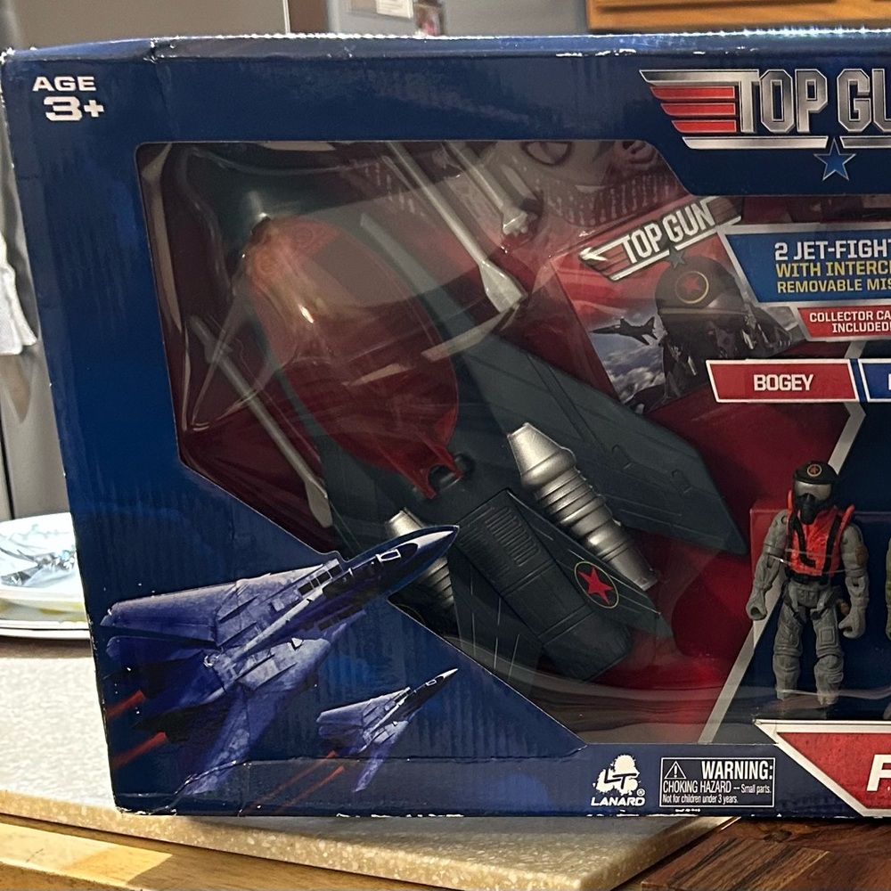 Top Gun Full Throttle Dual Jet Fighters Toy Set new in box - Picture 5 of 13